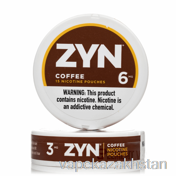 Vape Smoke ZYN Nicotine Pouches - COFFEE 6mg (5-PACK)